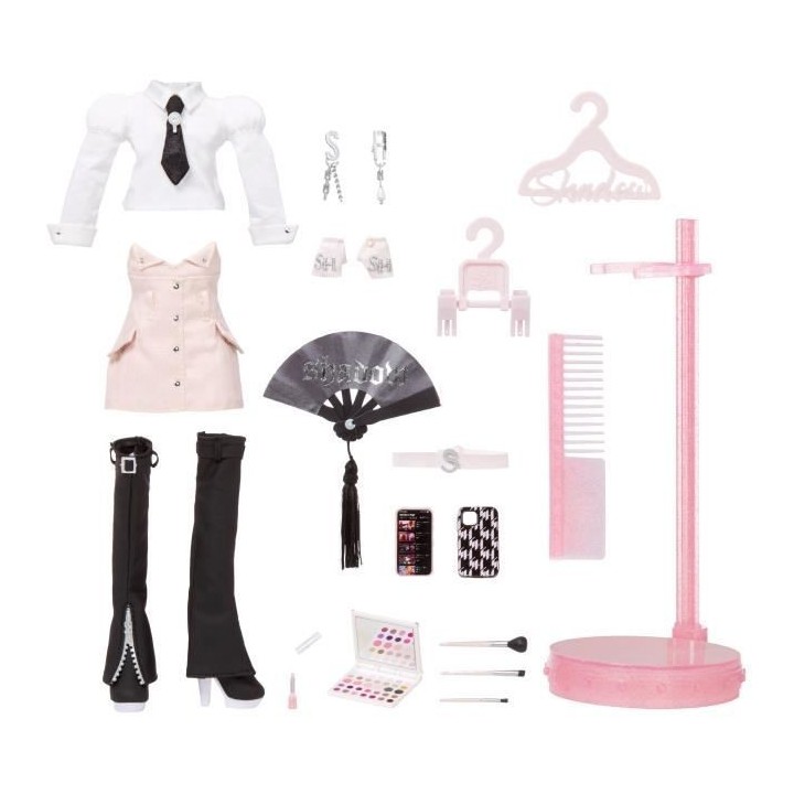 Rainbow High - Shadow High Fashion Doll - Karla Choupette (Rose) Séri