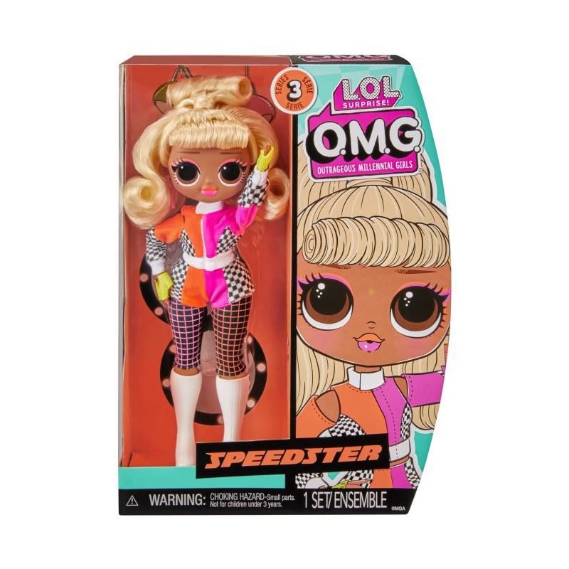 L.O.L. Surprise OMG HoS Doll S3 - Speedster