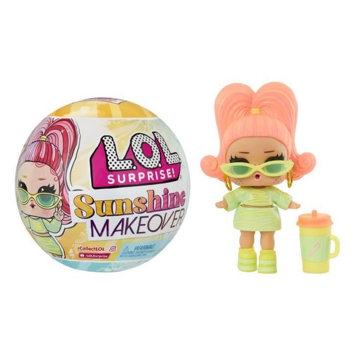L.O.L. Surprise Sunshine Makeover Doll Asst in PDQ