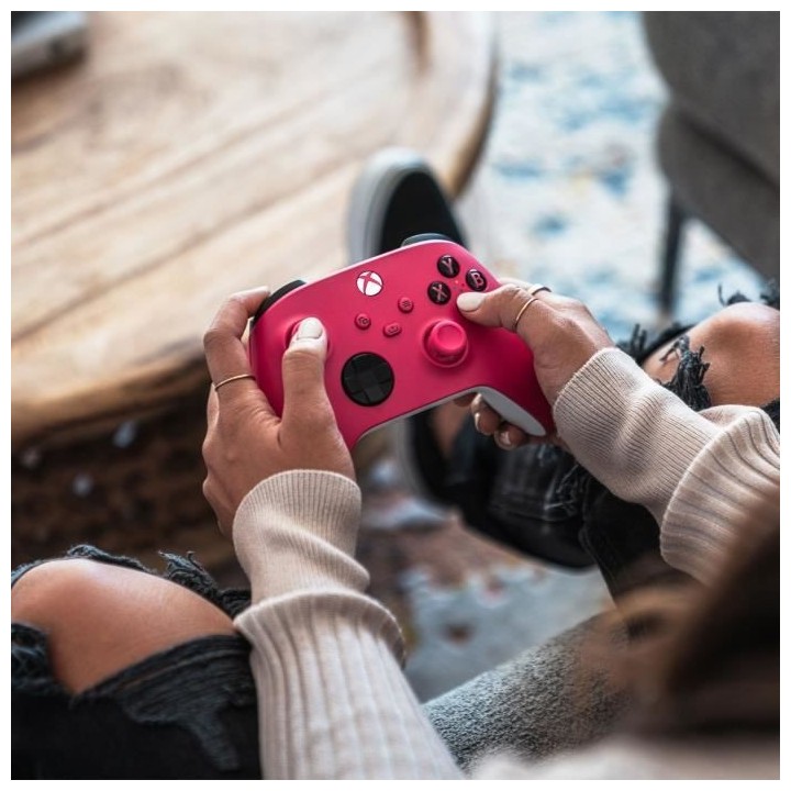 Manette Xbox sans fil - Bluetooth - Deep Pink - Xbox SeriesX|S, Xbox O