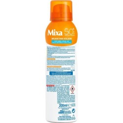 Creme solaire Brume Fine MIXA Peaux Sensibles a réactives SPF50+ - 200 ml