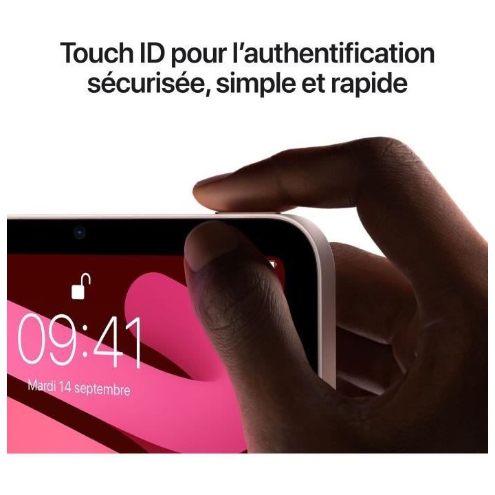 Apple - iPad mini (2021) - 8,3 WiFi - 256 Go - Lumiere Stellaire