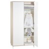 Babyprice - SCANDI NATUREL - Armoire 2 Portes