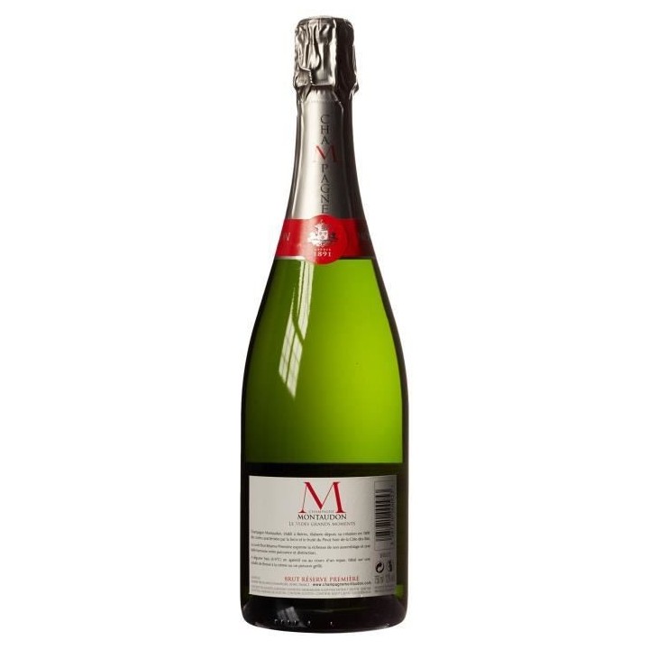 Champagne Montaudon Réserve Premiere Brut - 75 cl