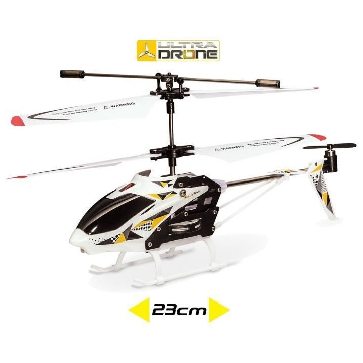 MONDO MOTORS - Hélicoptere télécommandé - Ultradrone H23 Speed - L