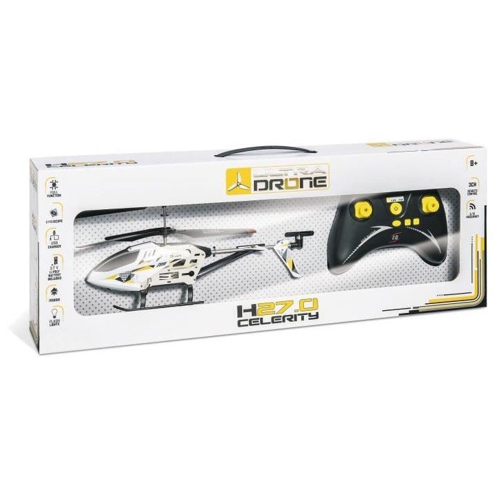 MONDO MOTORS - Hélicoptere télécommandé - Ultradrone H27 Celerity