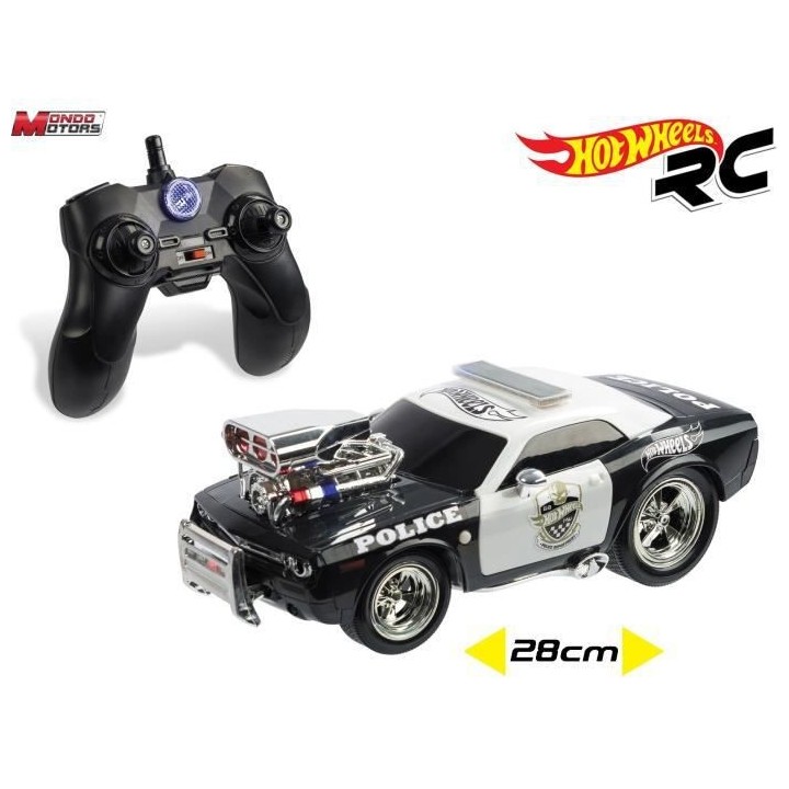MONDO MOTORS - Véhicule radiocommandé - Sons et lumieres - Hot Wheel