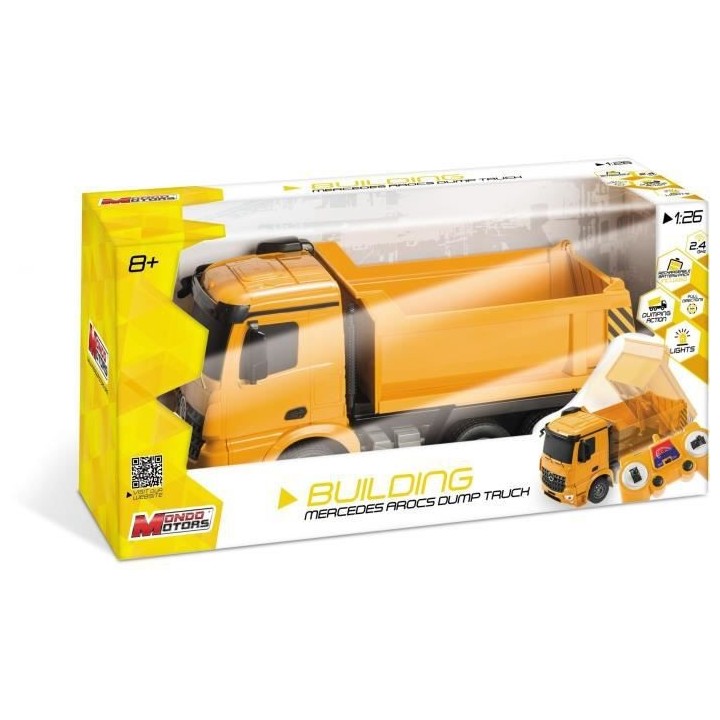 MONDO MOTORS - Véhicule radiocommandé - Effets lumineux - Mercedes A