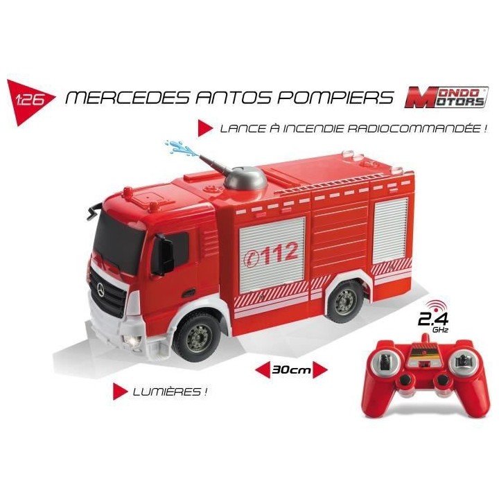 MONDO MOTORS - Véhicule radiocommandé - Effets lumineux - Mercedes A