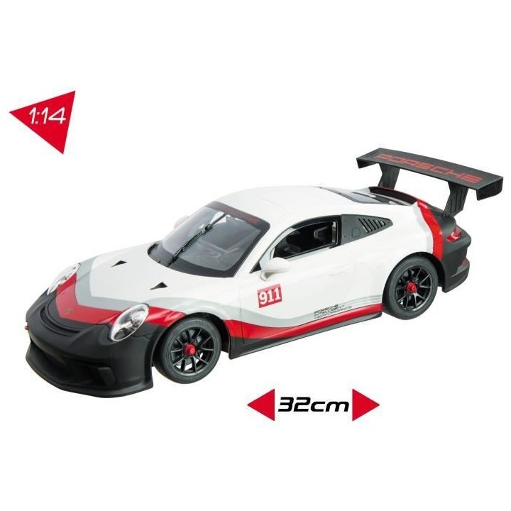MONDO MOTORS - Véhicule radiocommandé - Effets lumineux - Porsche 91