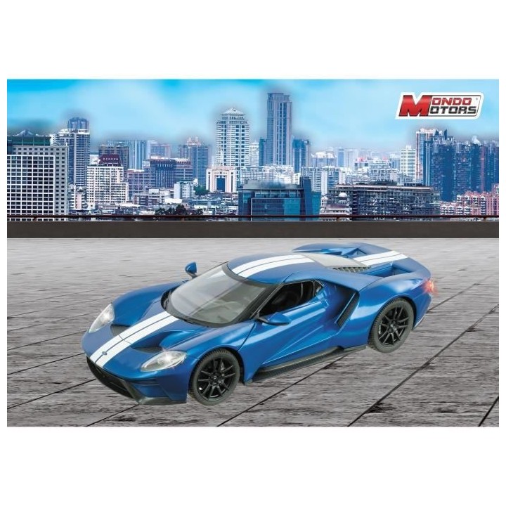 MONDO MOTORS - Véhicule radiocommandé - Effets lumineux - Ford GT -