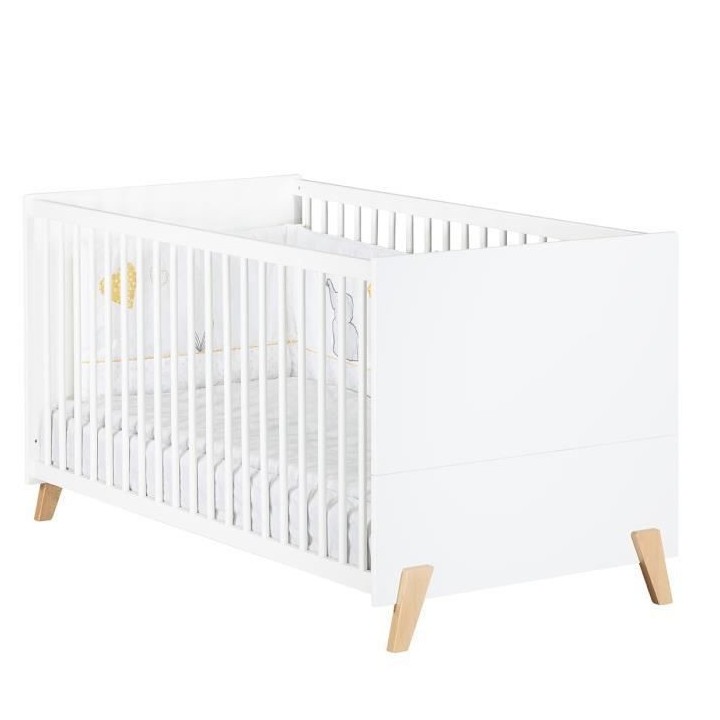 Babyprice - JOY NATUREL - Lit Evolutif Little Big Bed 140x70