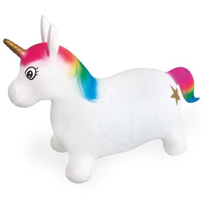MONDO - Ballon sauteur - Animal sauteur ... chevaucher - Licorne - Lon