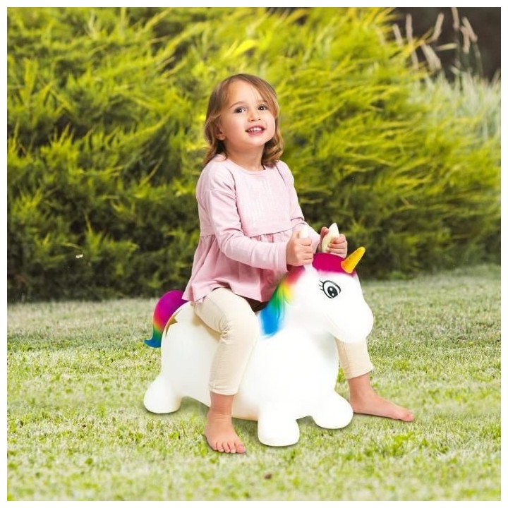 MONDO - Ballon sauteur - Animal sauteur ... chevaucher - Licorne - Lon