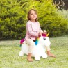 MONDO - Ballon sauteur - Animal sauteur ... chevaucher - Licorne - Longueur 65cm