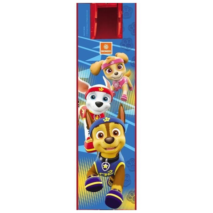 MONDO - Trottinette / Patinette 2 roues pliable - Pat'Patrouille