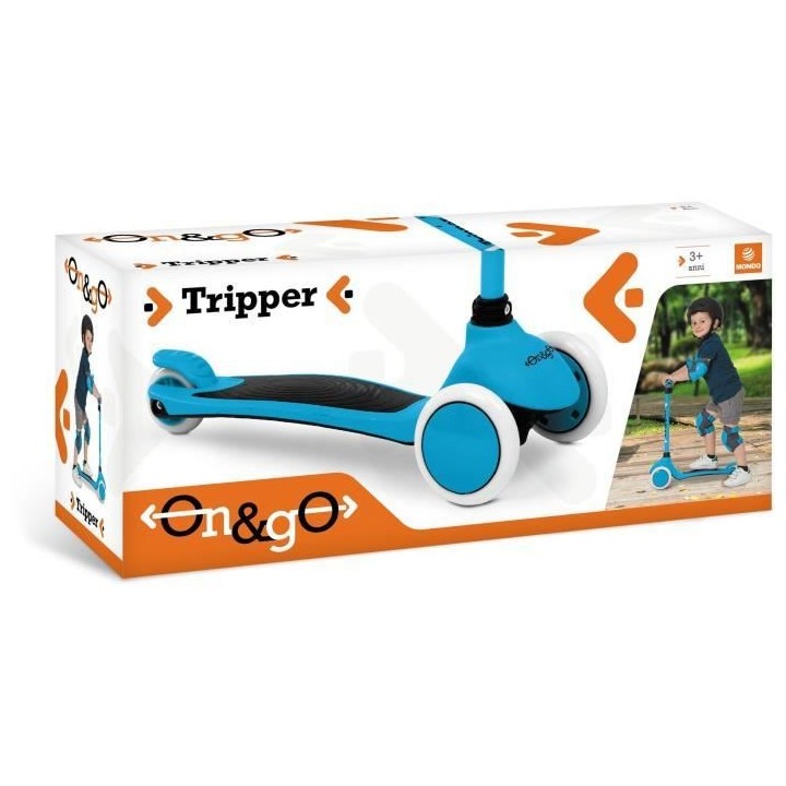 MONDO - Trottinette / Patinette 3 roues inversées - On and Go - Tripp