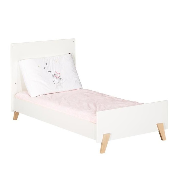 Babyprice - JOY NATUREL - Lit Evolutif Little Big Bed 140x70