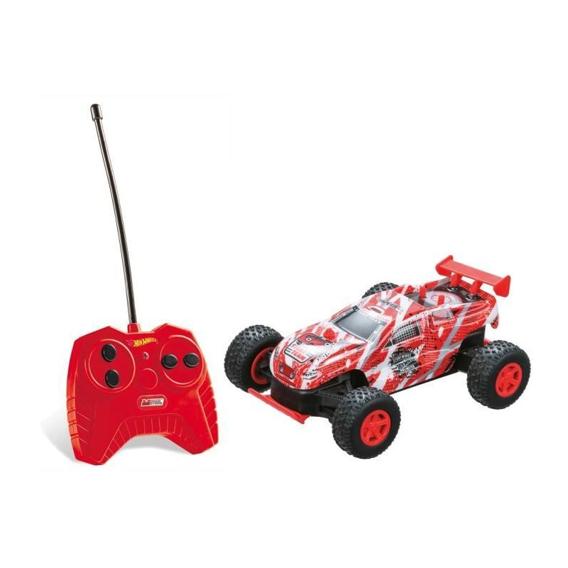 MONDO MOTORS - Véhicule radiocommandé - Hot Wheels Rock Monster - Buggy - 17cm