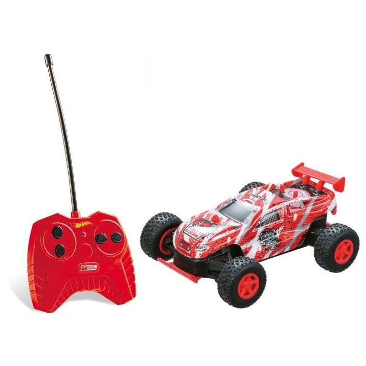 MONDO MOTORS - Véhicule radiocommandé - Hot Wheels Rock Monster - Bu