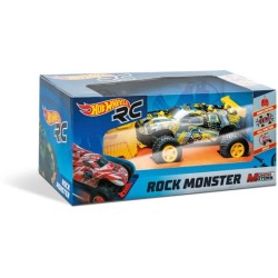 MONDO MOTORS - Véhicule radiocommandé - Hot Wheels Rock Monster - Buggy - 17cm