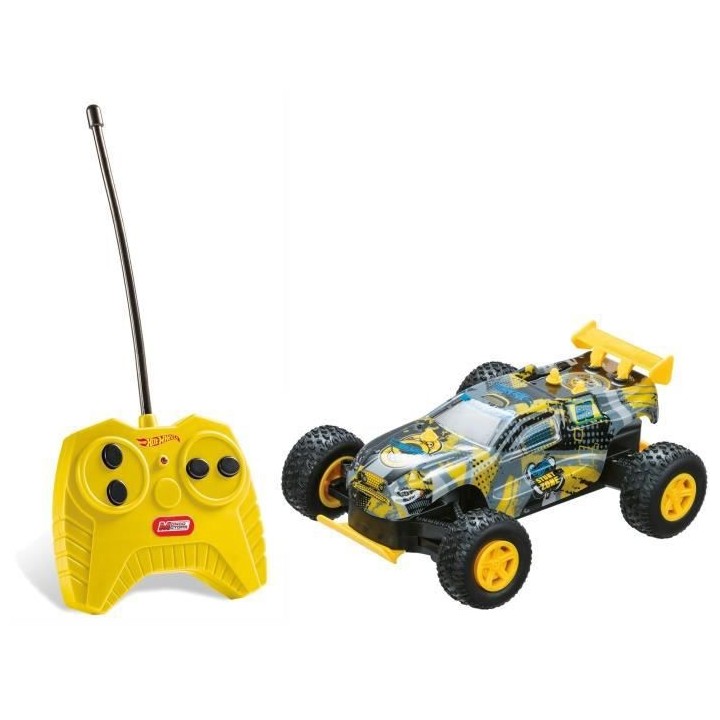 MONDO MOTORS - Véhicule radiocommandé - Hot Wheels Rock Monster - Bu
