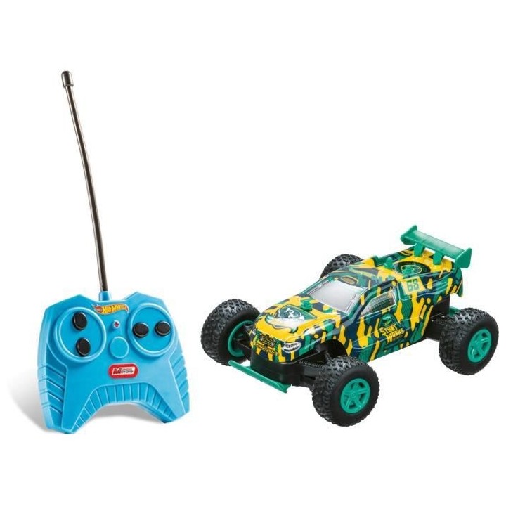 MONDO MOTORS - Véhicule radiocommandé - Hot Wheels Rock Monster - Bu