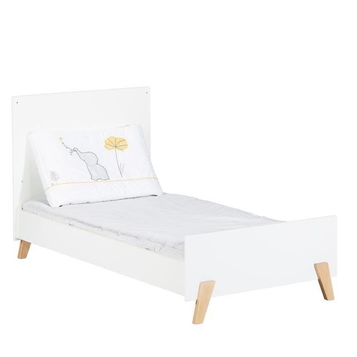 Babyprice - JOY NATUREL - Lit Evolutif Little Big Bed 140x70