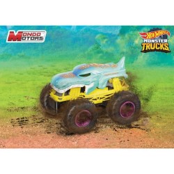 MONDO MOTORS - Véhicule radiocommandé - Hot Wheels Mega Wrex - Monster Truck - 17cm