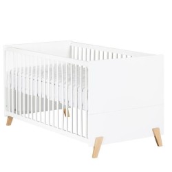 Babyprice - JOY NATUREL - Lit Evolutif Little Big Bed 140x70