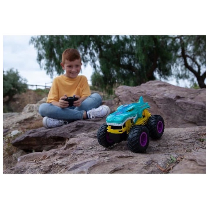 MONDO MOTORS - Véhicule radiocommandé - Hot Wheels Mega Wrex - Monst