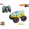 MONDO MOTORS - Véhicule radiocommandé - Hot Wheels Mega Wrex - Monster Truck - 17cm