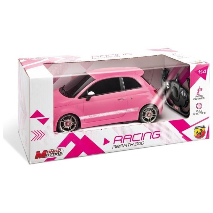 MONDO MOTORS - Véhicule radiocommandé - Effets lumineux - Fiat Abart