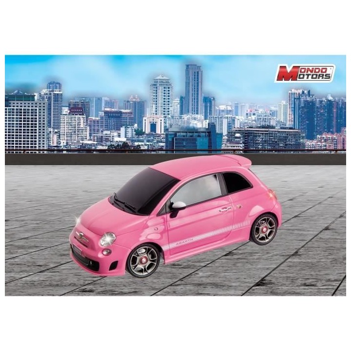 MONDO MOTORS - Véhicule radiocommandé - Effets lumineux - Fiat Abart