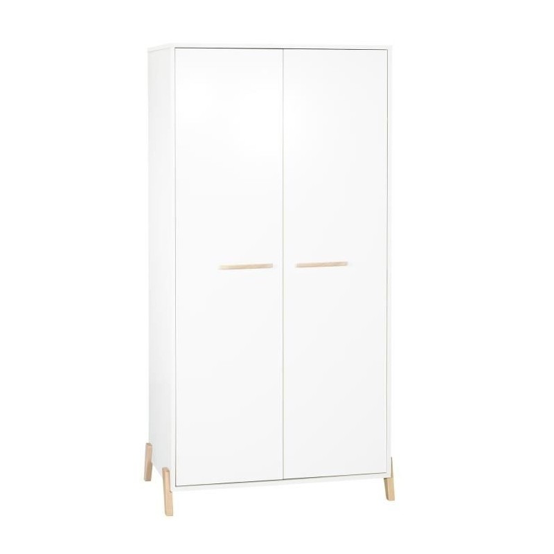 Babyprice - JOY NATUREL - Armoire 2 Portes