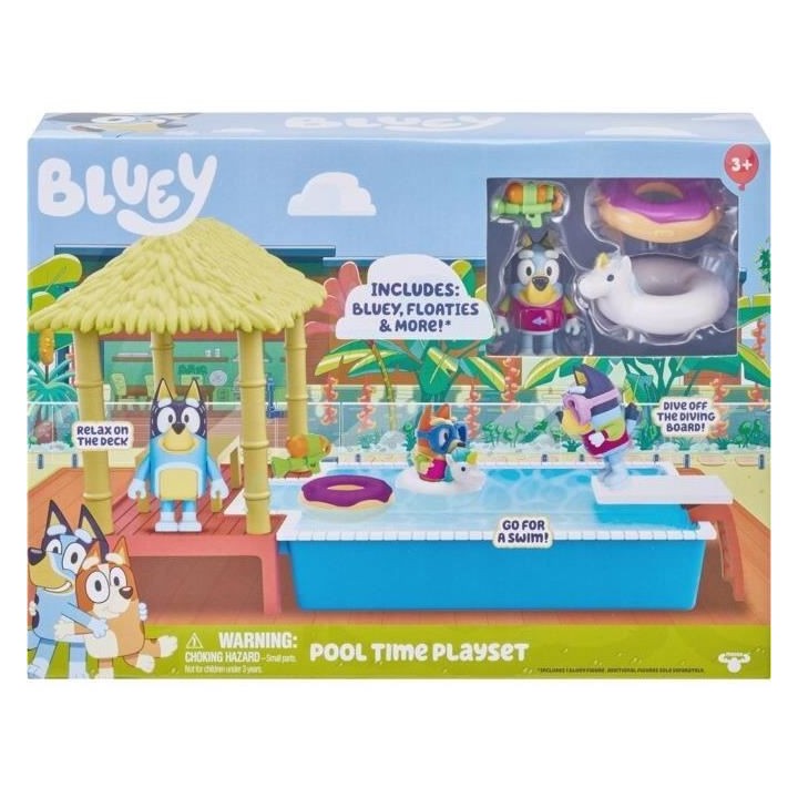 Figurine La Piscine de Bluey - MOOSE TOYS