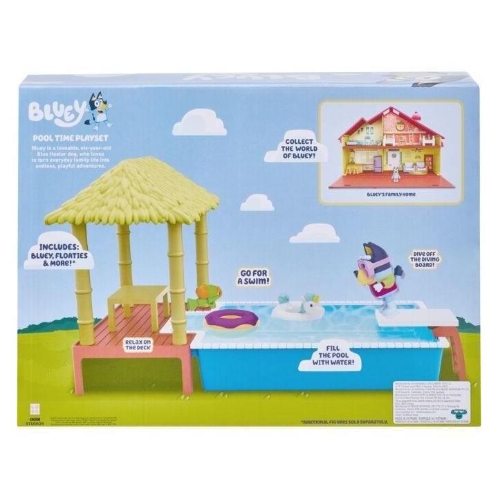 Figurine La Piscine de Bluey - MOOSE TOYS