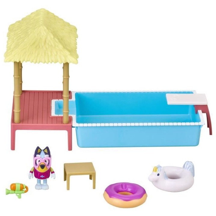 Figurine La Piscine de Bluey - MOOSE TOYS