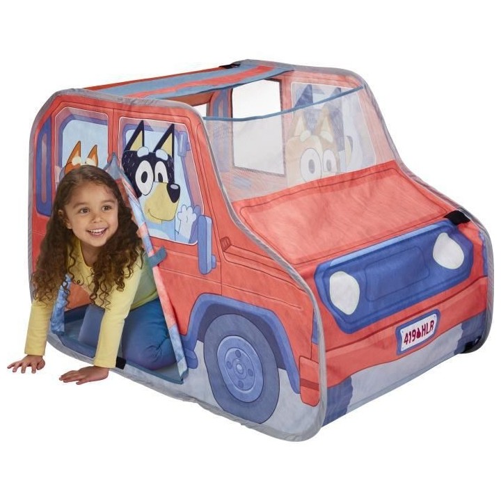 Tente de jeu pop-up BLUEY - Le 4x4 de la famille Heeler - Tente de je