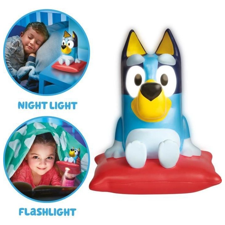 Veilleuse et lampe torche GoGlow Buddy BLUEY