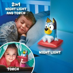 Veilleuse et lampe torche GoGlow Buddy BLUEY