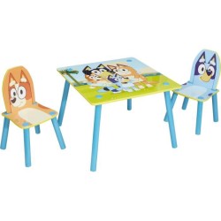 Ensemble table et 2 chaises pour enfants BLUEY