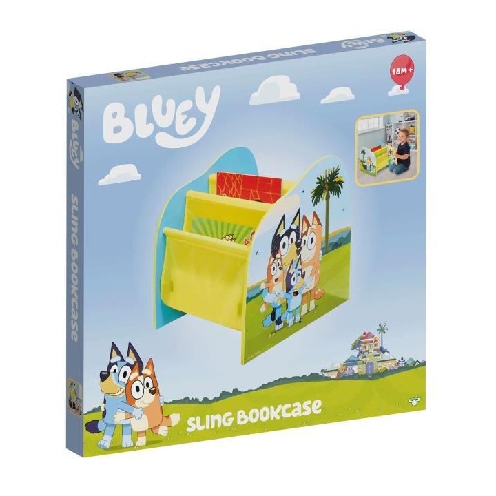 Bibliotheque a pochettes pour enfants - Rangement de livres pour chamb