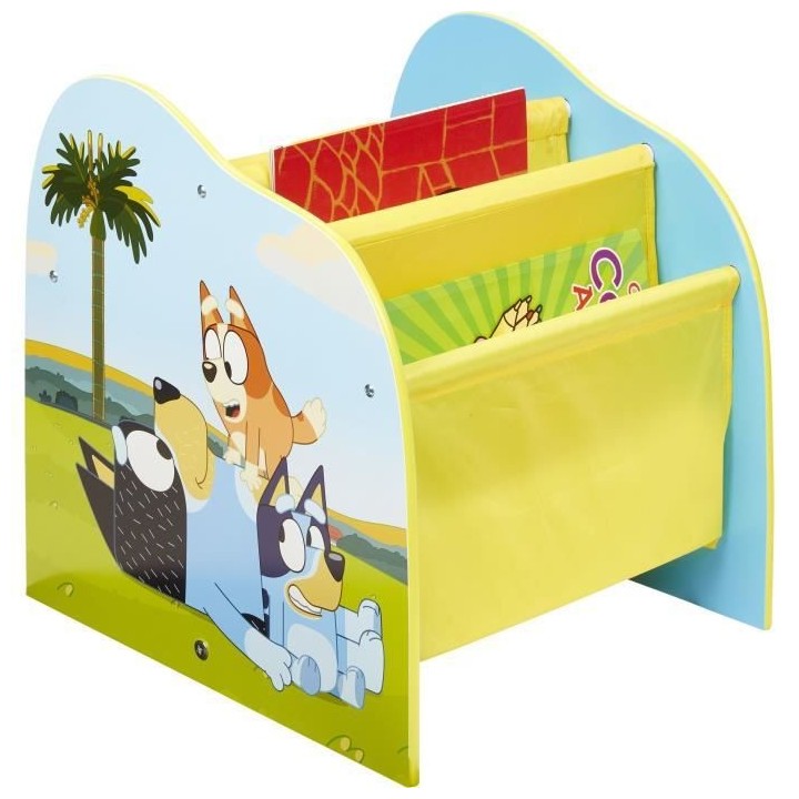 Bibliotheque a pochettes pour enfants - Rangement de livres pour chamb