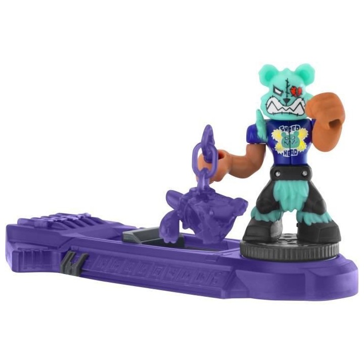 Figurines - Pack Duo Powerstorm Burndown vs Shred Head - Akedo MOOSE T