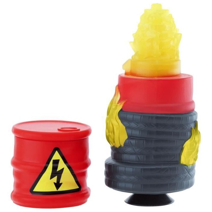 Figurine Training Pack Kick Attack Powerstorm - Akedo - MOOSE TOYS