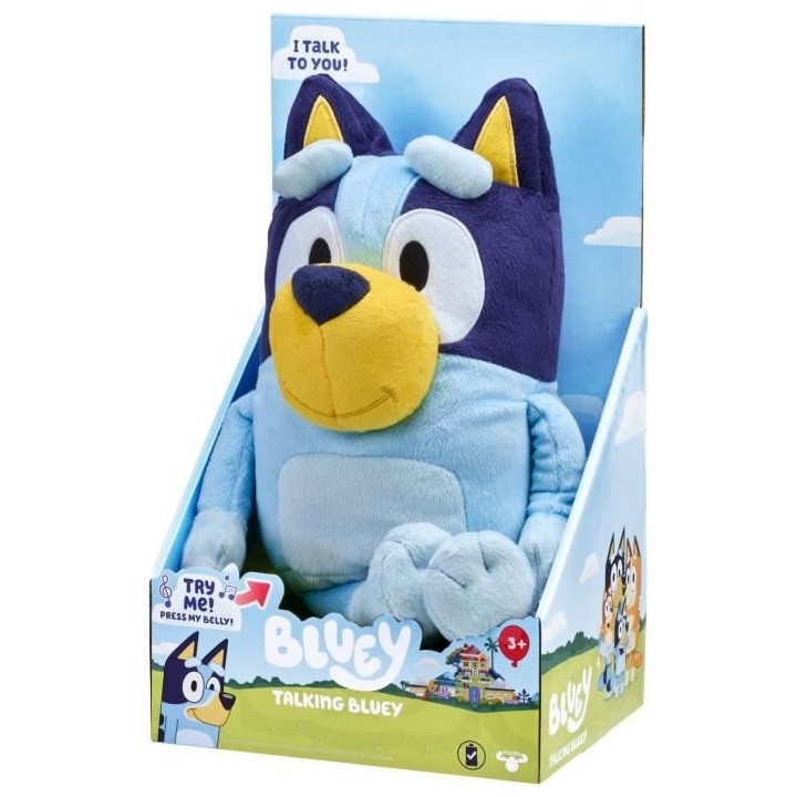 Peluche Parlante 36cm Bluey MOOSE TOYS