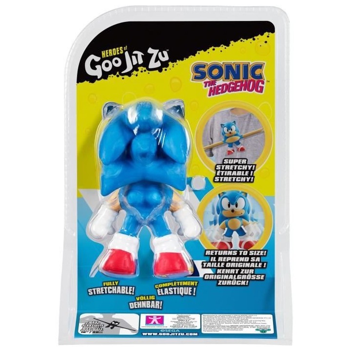 Figurine Sonic - Goo Jit Zu MOOSE TOYS