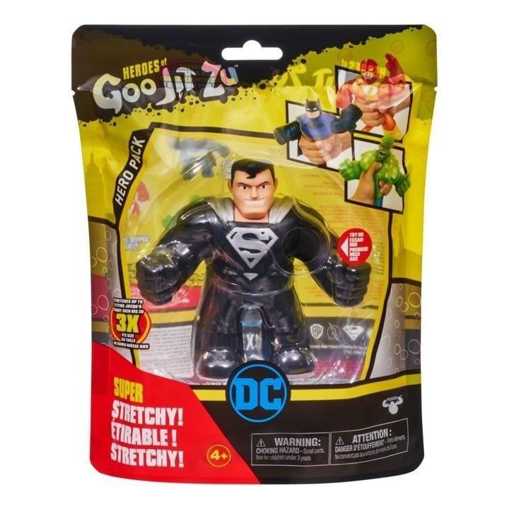 Figurine - Superman Armure noire 11cm - Goo Jit Zu DC Comics MOOSE TOY
