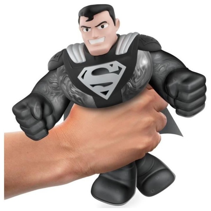 Figurine - Superman Armure noire 11cm - Goo Jit Zu DC Comics MOOSE TOY